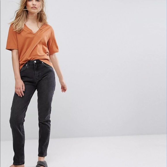 ASOS - Weekday Seattle High Waist Mom Jeans - Picture 4 of 8
